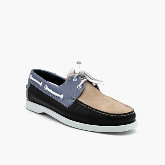 187 Boat Cuir Tricolore bg