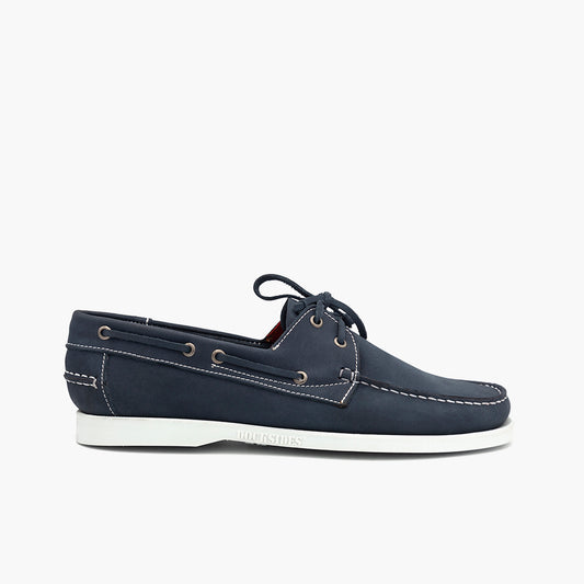 187 Boat Nubuck Bleu Pétrole