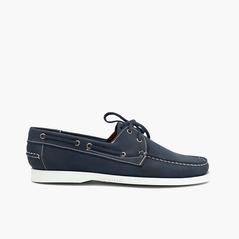 187 Boat Nubuck Bleu Pétrole