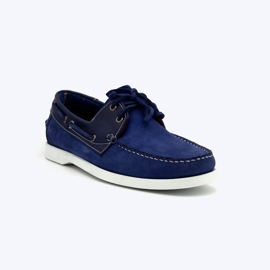 187 Boat Nubuck Bleu