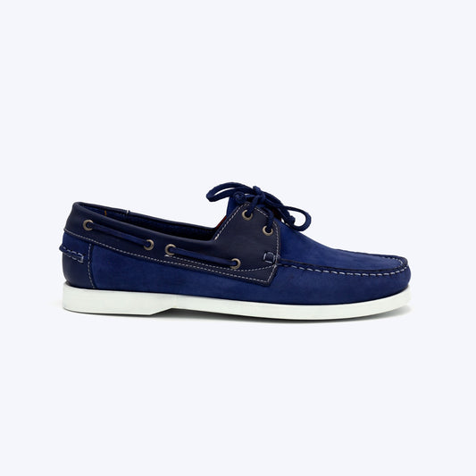 187 Boat Nubuck Bleu