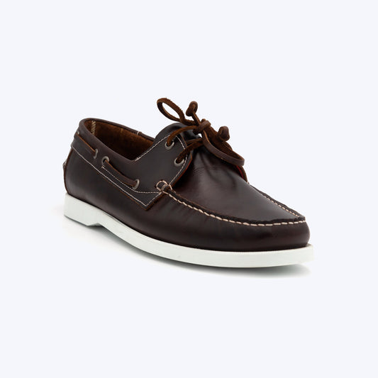 187 Boat Cuir Maron