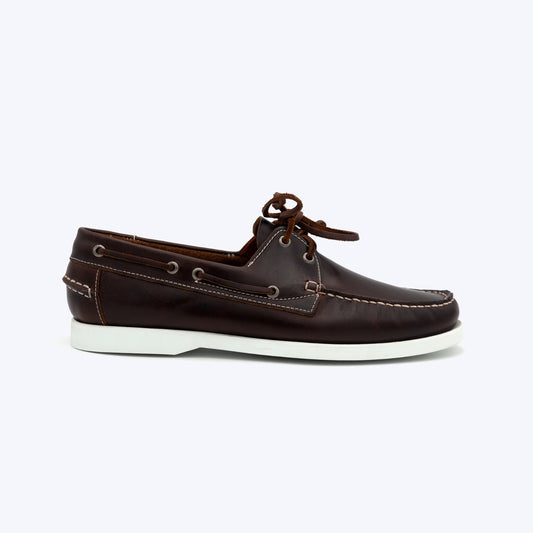 187 Boat Cuir Maron