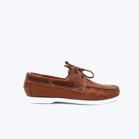 187 Boat Cuir Tabac