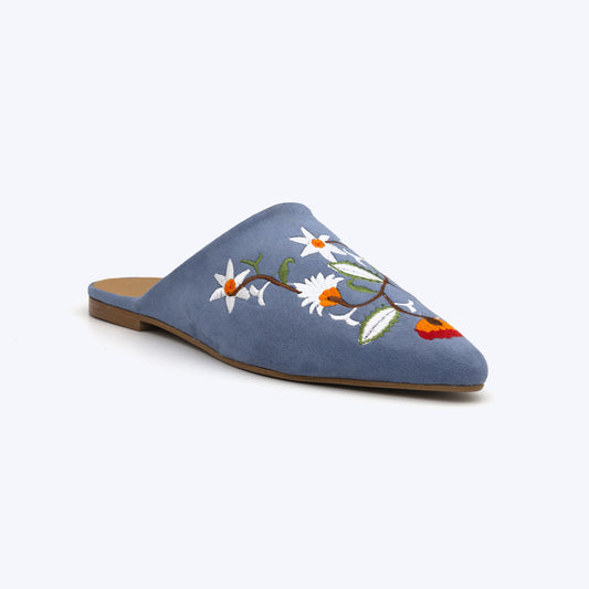 99 Babouche bleu pastel