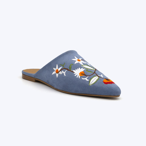 99 Babouche bleu pastel