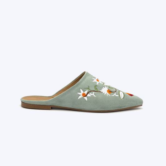 99 Babouche Vert Pastel