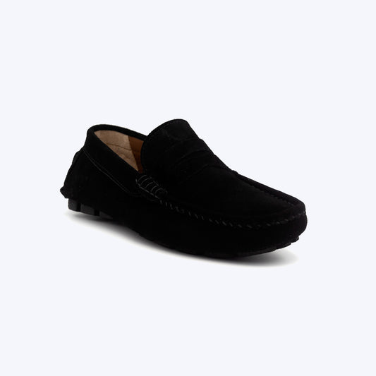 194  Mocassin Daim Noir