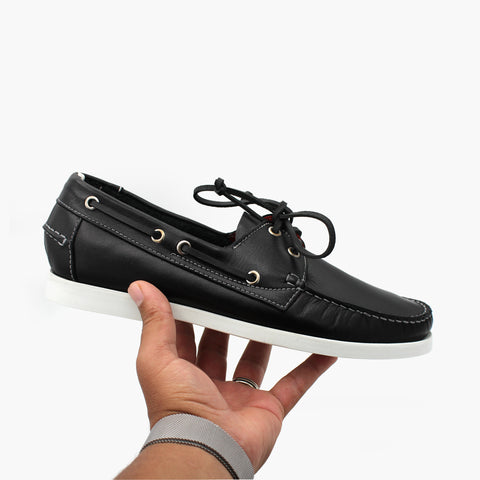 187 Boat Cuir Noir
