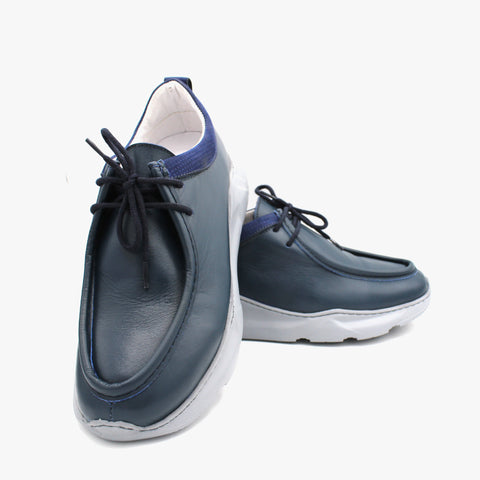 03 WALLABY Cuir Bleu