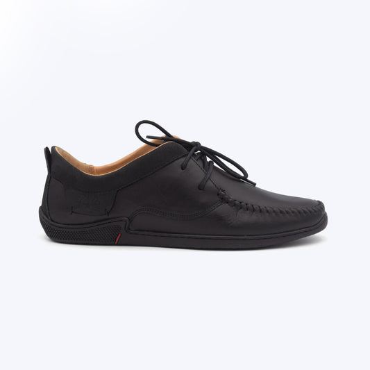 059  Mocassin Cuir  Noir