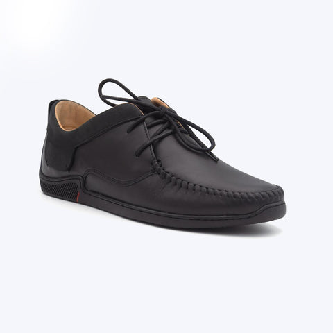 059  Mocassin Cuir  Noir